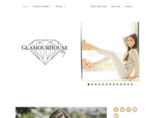 Tablet Screenshot of glamourhouse.com